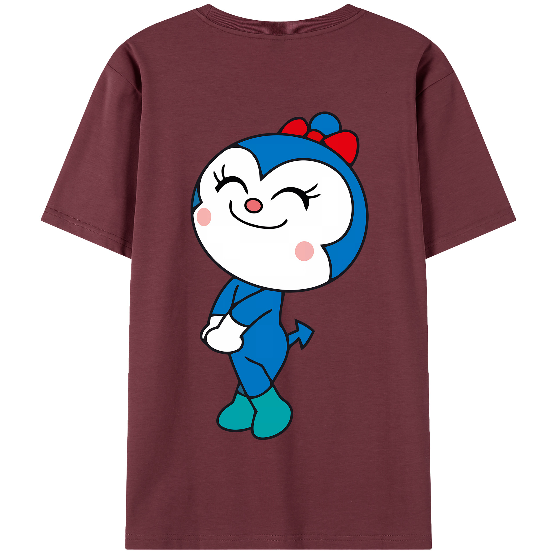 （画像用） アンパンマン Anpanman 綿100％半袖Tシャツ（背面プリント）